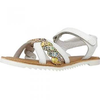 Kickers Sandalias 784702-30 Sharkky 33 Blanc Multicolor Leopard 25 para Mujer y Niña