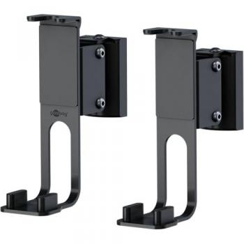 Soporte mural para altavoz SONOS ONE, juego de 2, negro, ajustable y rotatable