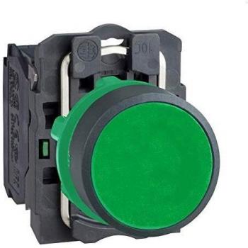 Schneider Electric XB5AA31 Push Button, Flush Green, 1 Normally Open (1NO)