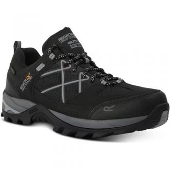 Regatta Men's Waterproof Samaris III Low Walking Shoes - Black Granit, Size: UK 12