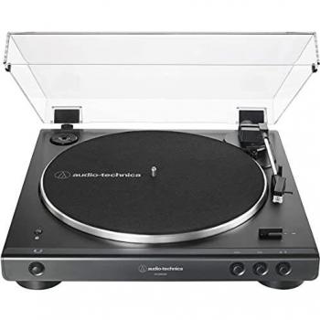 Audio - Technica AT-LP60XBT Giradiscos Automático Estéreo Inalámbrico de Tracción por Correa, Negro