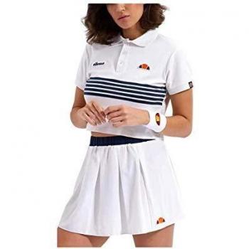 Camiseta de Manga Corta Ellesse Polo Annamaria para Mujer Color Blanco
