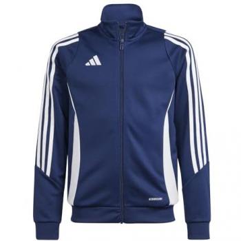 Chaqueta de chándal Adidas Tiro24 infantil con sudadera, color marino, talla 7-8 años