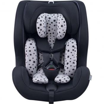Funda para cojín reductor de silla de coche compatible con Recaro Salia 125 Jyoko Black Star
