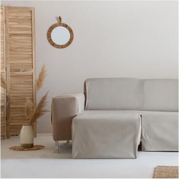 Funda cubre sofá chaise longue Alicante beige