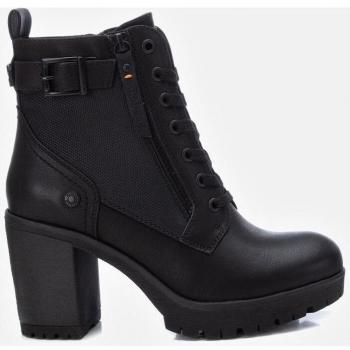Botines Refresh 171232 para Mujer, Color Negro, Talla 36, con Cierre de Cremallera