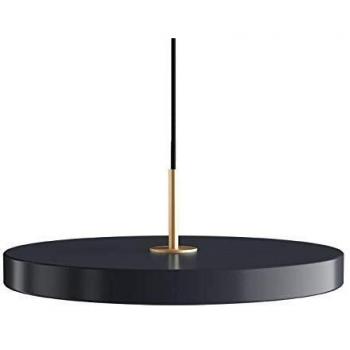 Lámpara Colgante LED Asteria Medium - Latón Antracita Ø43cm