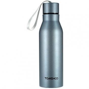 TOMSHOO Copa de Aislamiento Vacío 450ml Doble Capa Acero Inoxidable Deportes al Aire Libre Excursionismo Cámping