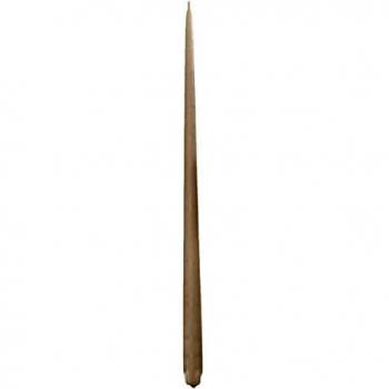 Stoff Nagel Juego de Velas de Cera, Beige, 29 cm