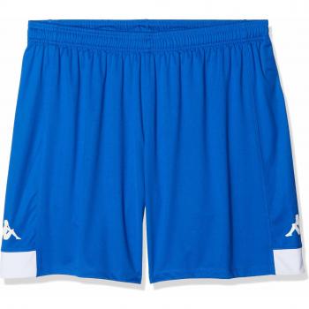 Kappa Paggo Pantalón Corto de Equipación, Hombre, Azul/Blanco