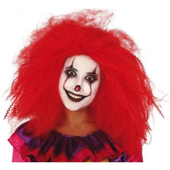 Peluca Payaso Melena Roja