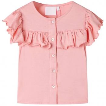 Camiseta infantil rosa 140