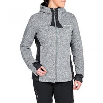 VAUDE Rienza - Chaqueta para Mujer, Mujer, Jacke Rienza Padded Jacket, Grey-Melange, Medium