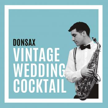 Vintage wedding cocktail