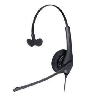 Jabra BIZ 1500 USB Monoaural Headset with Wideband Audio and Noise-Canceling Microphone