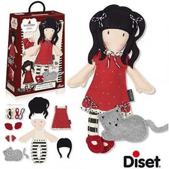 Diset - Gorjuss Cose Tu Muñeca Ruby
