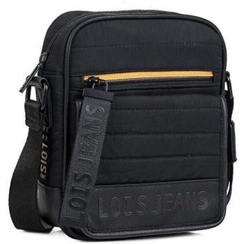 Lois - Bolso de Hombre Bandolera de Marca LOIS Colección Harper. Bolso para movil Uso Diario diseño Actual 305821, Color Negro