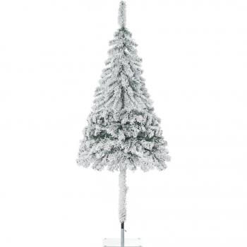 Árbol de Navidad Artificial Nevado con 290 Ramas - Verde