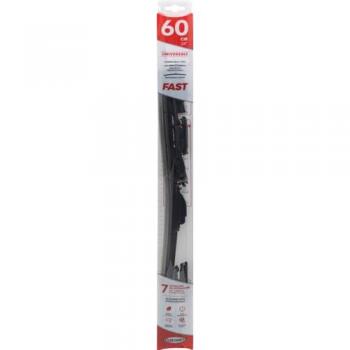 Escobilla Limpiaparabrisas Individual Fast 60 cm - 24'', Para Escobillas Tradicionales y Curvas, Máxima Aderencia y Resistencia