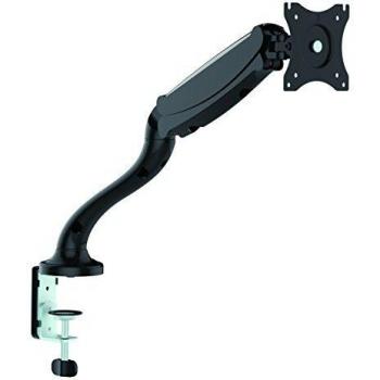 Soporte de Monitor LogiLink Gas para Escritorio, 13-27, Longitud del Brazo 442 mm, Color Negro, VESA Max. 6kg