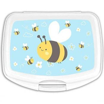 Sandwichera Rectangular Preescolar Abeja - Safta