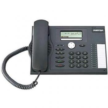 Mitel 5370ip - Teléfono (Teléfono DECT, Altavoz, 350 entradas, Servicios de Mensajes Cortos (SMS), Antracita)