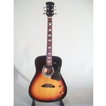 Réplica de guitarra en miniatura - Acoustic Sunburnst de John Lennon 'The Beatles'