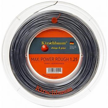 Kirschbaum MAX Power Rough Bobina Cordaje de Tenis Gris Gris Gris