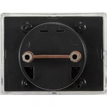 VOLTMETRE ANALOGIQUE DE TABLEAU 30V CC / 60 X 47MM