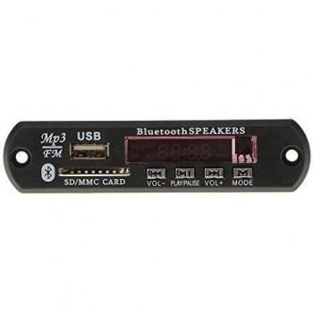 Coche Bluetooth MP3 WMA Placa de Decodificador 12v Inalámbrico Módulo Audio USB TF Radio