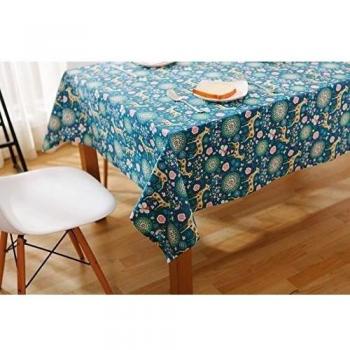 pragoo rural país ciervos de dibujos de mantel funda para mesa diseño de cocina parte de mesa decoración de mesa