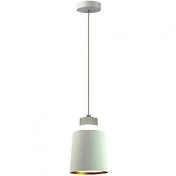 Lámpara Colgante LED Circular 7W 3000K Blanca con Difusor de Plexiglás