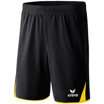 erima Shorts 5-Cubes - Pantalones cortos de running para hombre, color Negro, talla S