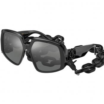 Dolce & Gabbana DG4386 501/88 Women's Sunglasses Black Size 58