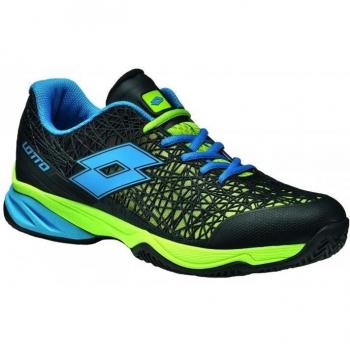 Lotto Viper Ultra II Cly, Zapatillas de Tenis Para Hombre, Verde / Azul