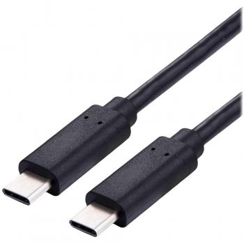Cable USB 2.0 C-C 100W Negro 3 m