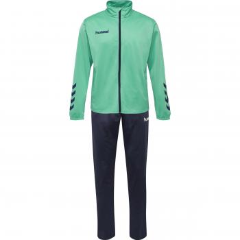 Hummel hmlPROMO Poly Children's Sports Set - Unisex, Green/Blue
