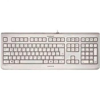 Cherry KC 1068 USB QWERTZ Alemán Gris - Teclado (Estándar, Alámbrico, USB, QWERTZ, Gris)
