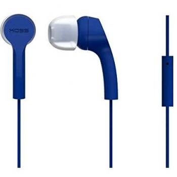 Koss KEB9i Auriculares Intraurales con Micrófono, Tipo de Botón, Ligeros, Compatibles con Smartphones, Sonido Graves de Alta Calidad, Conexión Jack 3.5mm