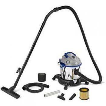 AR Blue Clean Blue Clean multifunción 4 en 1, líquidos, Aspirador de Cenizas y función de soplado, 1200 W, Gris/Negro