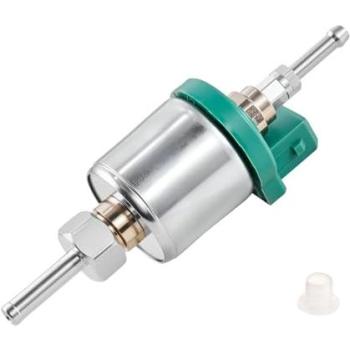 VEVOR 12V DC Diesel Fuel Dosing Pump for Air Heaters, 22ML Aluminum, Compatible with 2KW-8KW Diesel Parking Heaters, Quiet Design, Pulse Technology