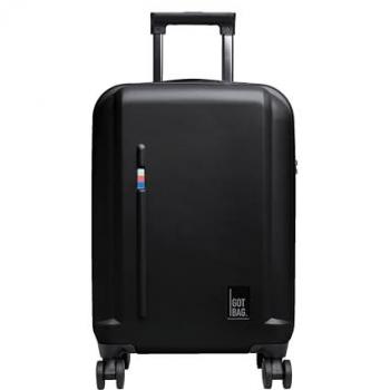 GOT BAG Re:Shell 4-Wheel Cabin Trolley 55cm with Laptop Compartment - Black