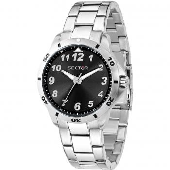 Reloj Analógico de Cuarzo para Hombre Sector Young con Correa y Caja en Acero Inoxidable (Ø 36 mm)