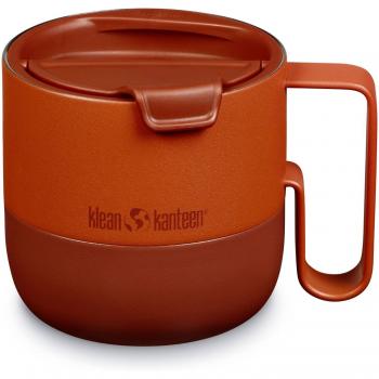 Taza Klean Kanteen Rise con tapa Flip 14oz (399ml) roja