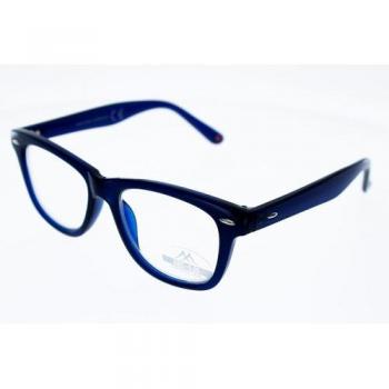 Montana Readers KBLF1B Blue-Light Block Kids Eyeglasses - Blue, Size +0.00 (Frame Only)