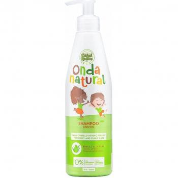 Onda Natural - Champú aloe vera para niños - Cabello afro y rizado 450ml