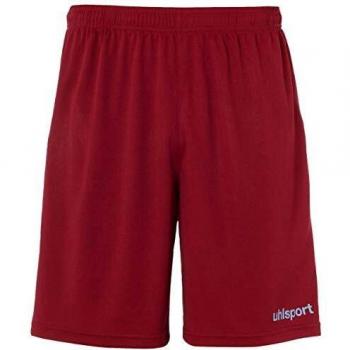 uhlsport Center Basic Shorts Without Slip Shorts De Juego, Hombre, Burdeos/Celeste, 116