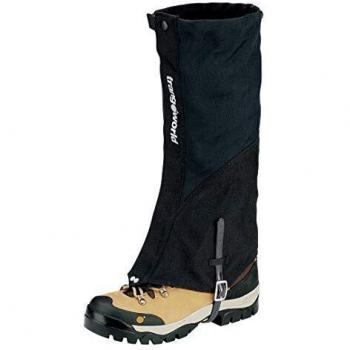 Trangoworld Polaina Force, Unisex Adulto, Negro, L