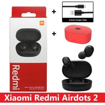Auriculares Inalámbricos Originales Xiaomi Redmi AirDots 2 con Bluetooth 5.0, Audífonos Intrauditivos tipo Earbuds