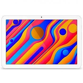 Tablet SPC Gravity Pro de 2da Generación, Pantalla HD IPS de 10.1, Procesador Quadcore a 2.0GHz, Memoria RAM de 3GB y Almacenamiento Interno de 32GB Ampliables, WiFi 5, USB-C en Color Blanco